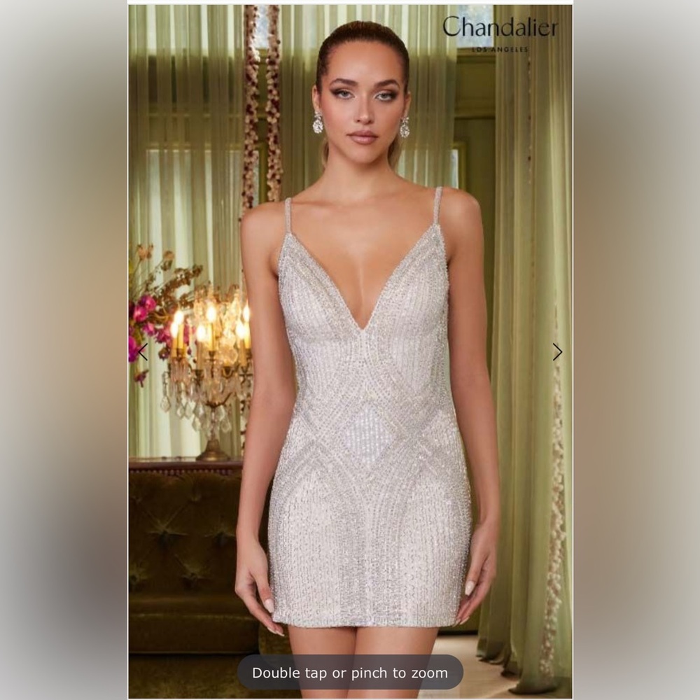 Elegant Short Homecoming Dress - Chandalier 70077